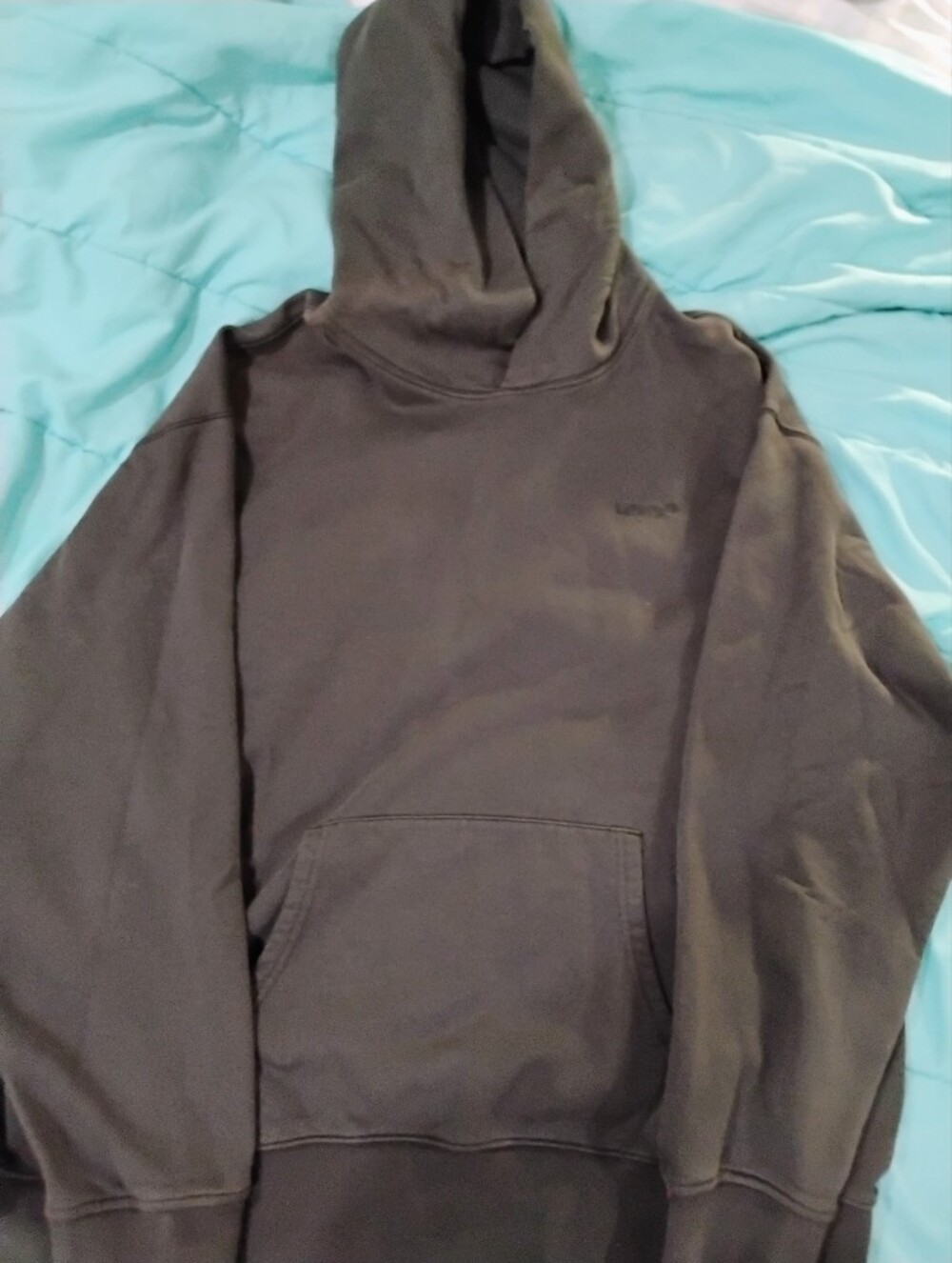 Levi's Black Embroidered Logo Sweater Sz XXL Brand New